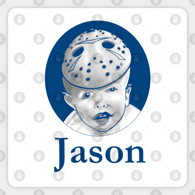 Baby Jason Magnet by DougSQ